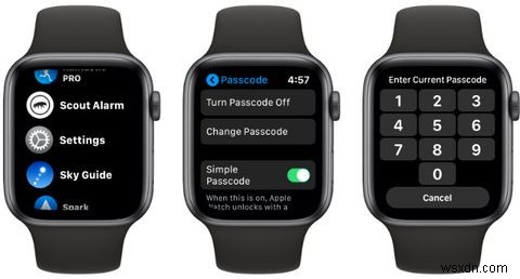 วิธีล็อกและปลดล็อก Apple Watch ของคุณ 