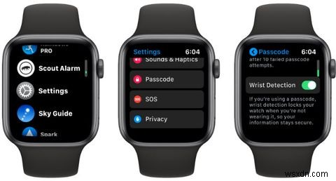 วิธีล็อกและปลดล็อก Apple Watch ของคุณ 