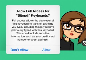 Bitmoji เป็นภัยคุกคามต่อความเป็นส่วนตัวของคุณหรือไม่? 
