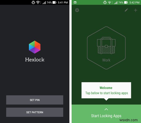 วิธีล็อคแต่ละแอพบน Android โดยใช้ Hexlock 