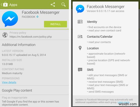 การอนุญาต Facebook Messenger เหล่านั้นแย่แค่ไหน? 