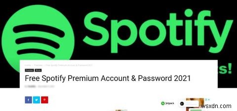Spotify Premium Scams:บัญชีพรีเมียมฟรีและแอพหลอกลวงที่ควรหลีกเลี่ยง 