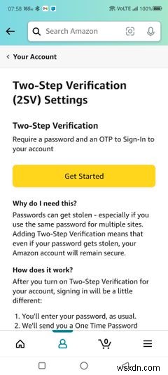 3 วิธีในการรักษาโปรไฟล์ Amazon ของคุณให้ปลอดภัย 