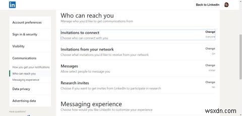 วิธีควบคุมว่าใครสามารถส่งคำเชิญถึงคุณบน LinkedIn 