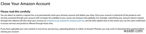 วิธีปิดและลบบัญชี Amazon ของคุณให้ดี 