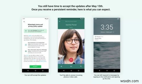 WhatsApp อธิบายว่าจะเกิดอะไรขึ้นหากคุณปฏิเสธนโยบายความเป็นส่วนตัวใหม่ 