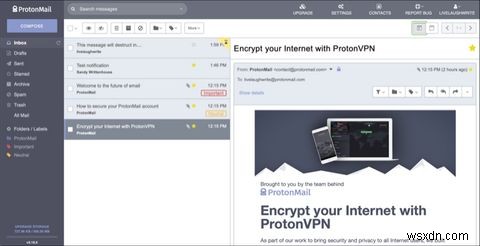 ProtonMail:ความปลอดภัยของอีเมลที่คุณต้องการด้วยคุณสมบัติที่คุณต้องการ 