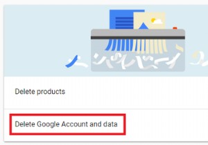 วิธีลบบัญชี Google ของคุณ 