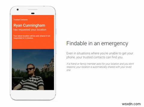 อยู่อย่างปลอดภัยด้วยการแบ่งปันข้อมูลตำแหน่งของคุณกับผู้ติดต่อที่เชื่อถือได้ในแบบเรียลไทม์ 