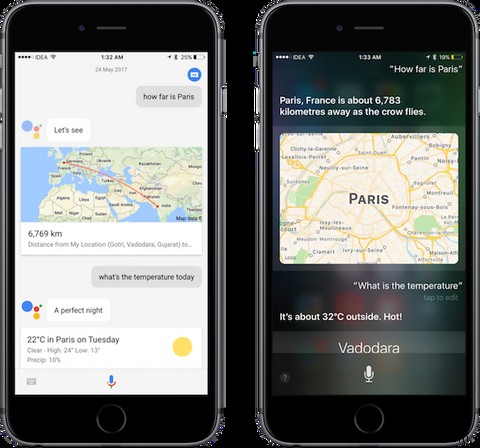 Google Assistant กับ Siri:ผู้ช่วยเสียงของ iPhone ตัวไหนดีที่สุด? 