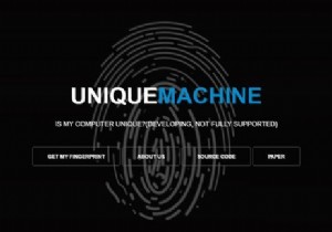 เบราว์เซอร์ของคุณมีลายนิ้วมือและสามารถติดตามได้ทางออนไลน์ 