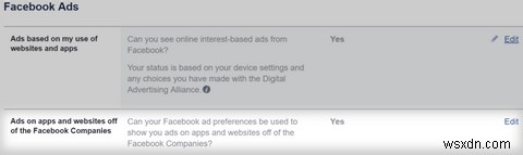วิธีหยุด Facebook แสดงโฆษณาที่กำหนดเป้าหมายบนเว็บไซต์อื่น 