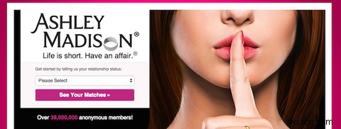 3 เหตุผลทำไม Ashley Madison Hack เป็นเรื่องร้ายแรง 