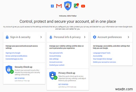 Google รู้อะไรเกี่ยวกับคุณบ้าง? ค้นหาและจัดการความเป็นส่วนตัวและความปลอดภัยของคุณ 