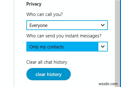 ใช้การตั้งค่าความเป็นส่วนตัวของ Skype เหล่านี้เพื่อรักษาความปลอดภัยให้กับบัญชีของคุณ 