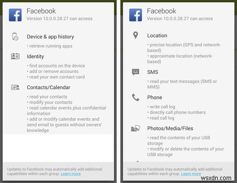 วิธีใช้ Facebook บน Android โดยไม่ได้รับอนุญาตทั้งหมด 