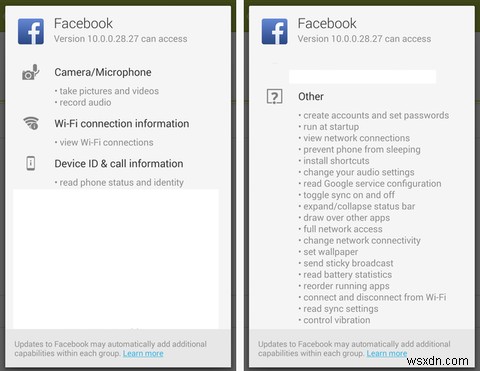 วิธีใช้ Facebook บน Android โดยไม่ได้รับอนุญาตทั้งหมด 