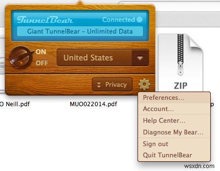 กรองอุโมงค์ VPN ของคุณด้วย Tunnelbears Intellibear 