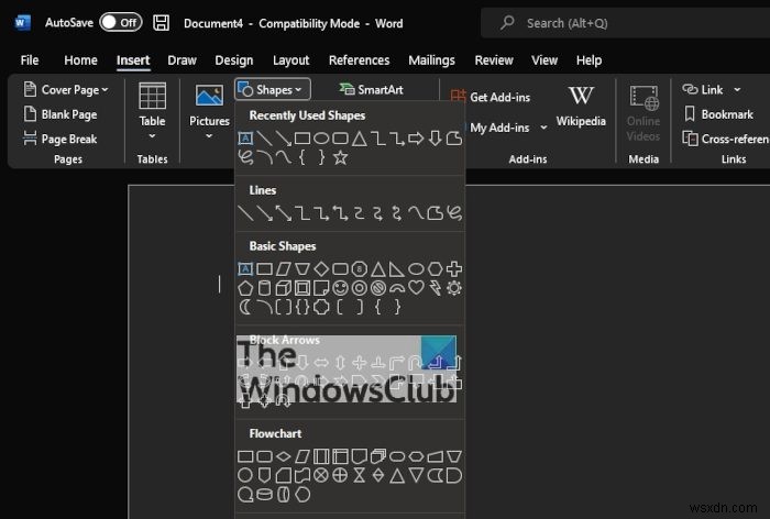 วิธีแทรกข้อความใน Circle หรือ Circle Text ใน Microsoft Word 