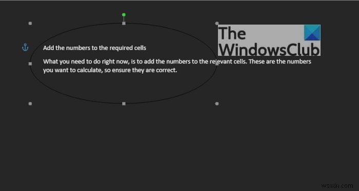 วิธีแทรกข้อความใน Circle หรือ Circle Text ใน Microsoft Word 