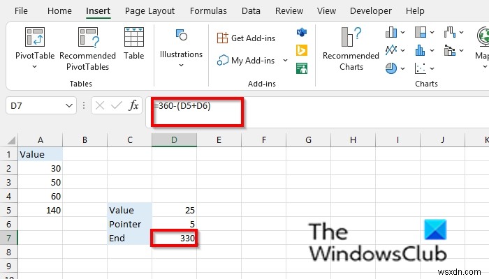 วิธีสร้างแผนภูมิมาตรวัดใน Excel