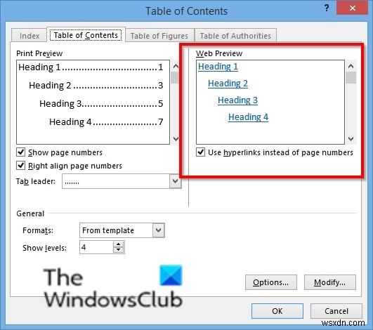 วิธีแก้ไข อัปเดต ลบสารบัญใน Word 