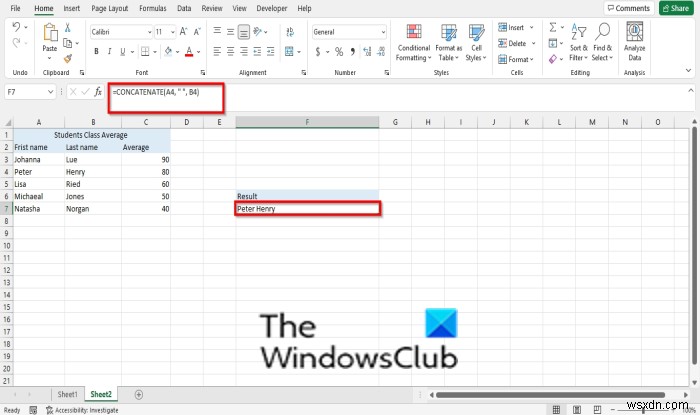 วิธีใช้ Concatenate ใน Excel เพื่อปรับปรุงการจัดรูปแบบข้อมูล 