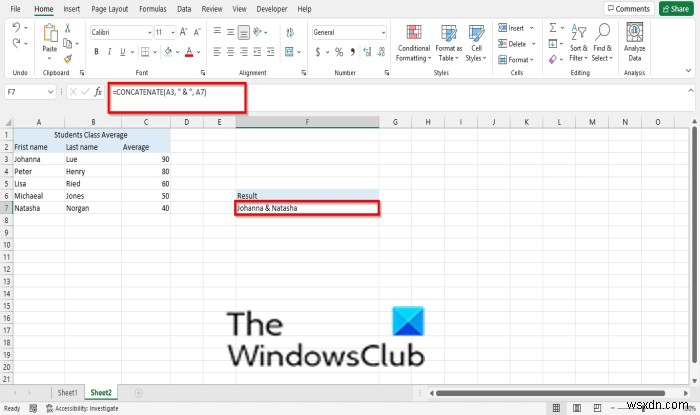 วิธีใช้ Concatenate ใน Excel เพื่อปรับปรุงการจัดรูปแบบข้อมูล 