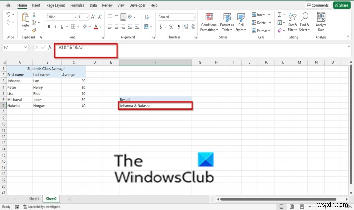 วิธีใช้ Concatenate ใน Excel เพื่อปรับปรุงการจัดรูปแบบข้อมูล 