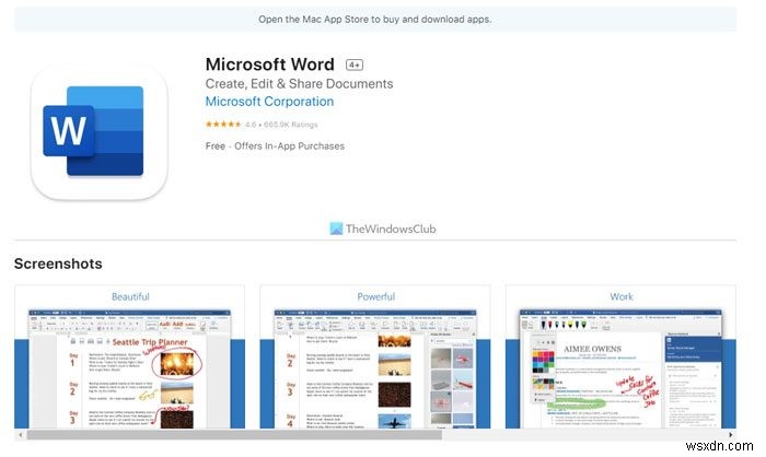 วิธีดาวน์โหลด Microsoft Word, Excel, PowerPoint บน Mac 