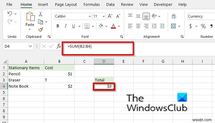 วิธีแก้ไขข้อผิดพลาด #VALUE ใน Excel 