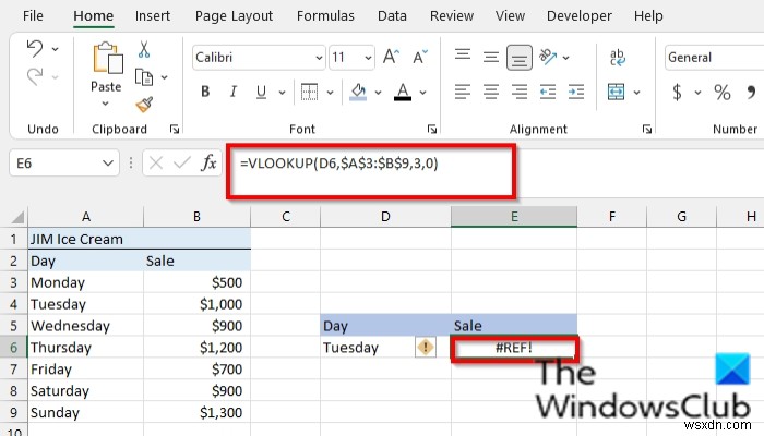 วิธีแก้ไขข้อผิดพลาด #REF ใน Excel 