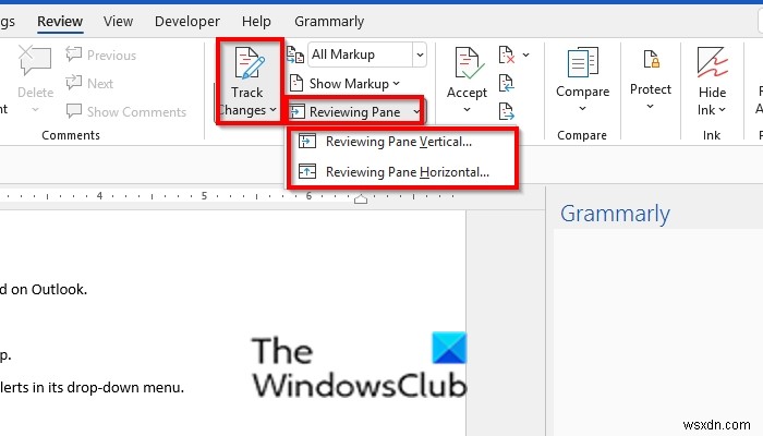 วิธีเปิดหรือปิดบานหน้าต่างการตรวจสอบใน Microsoft Word 