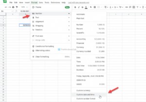 วิธีเปลี่ยนรูปแบบวันที่ใน Google ชีตและ Excel Online 