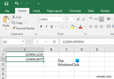 วิธีหยุด Excel จากการปัดเศษตัวเลข