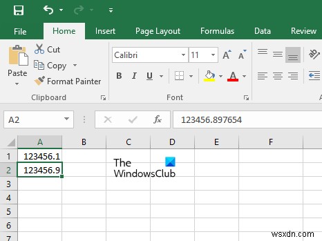 วิธีหยุด Excel จากการปัดเศษตัวเลข