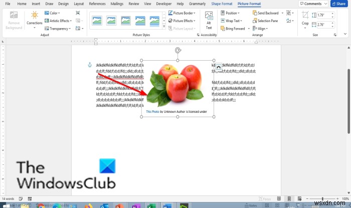 วิธีย้ายรูปภาพอย่างอิสระใน Microsoft Word 