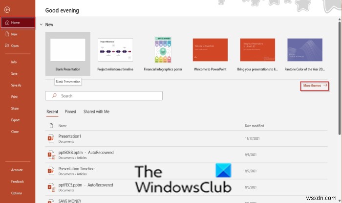 วิธีสร้างปฏิทินใน PowerPoint 