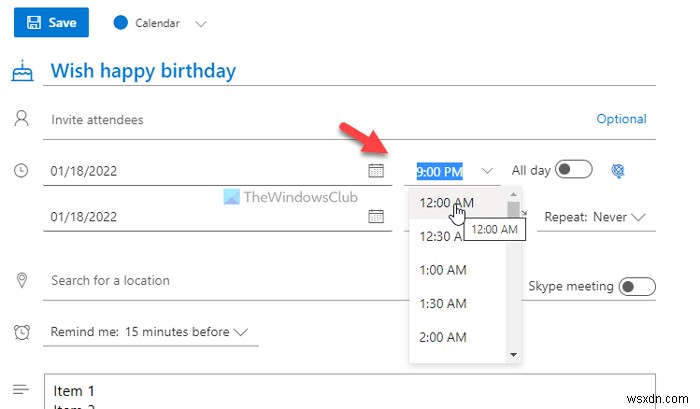 วิธีใช้ปฏิทิน Outlook เป็นแอปรายการสิ่งที่ต้องทำ 