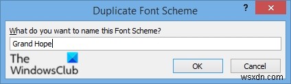 วิธีการใช้ Font Schemes ใน Publisher 