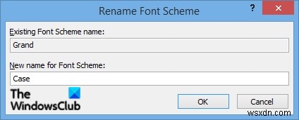 วิธีการใช้ Font Schemes ใน Publisher 