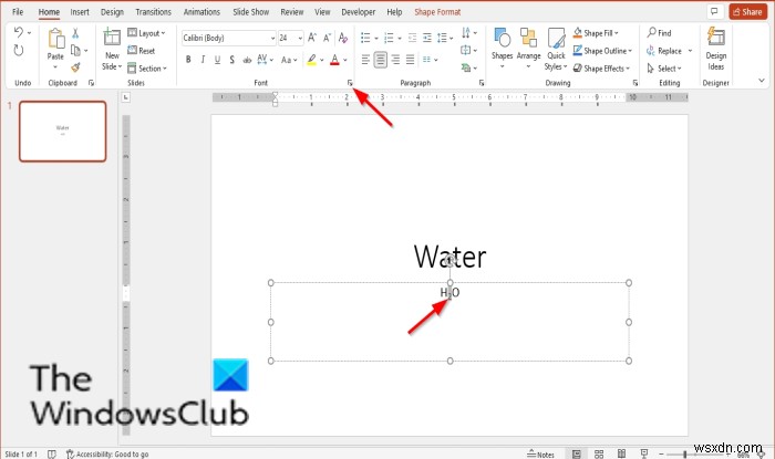 วิธีปิดตัวยกและตัวห้อยใน PowerPoint 