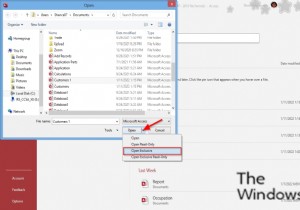 วิธีตั้งรหัสผ่านในฐานข้อมูลการเข้าถึง 