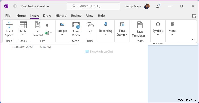 วิธีใช้ OneNote สำหรับนักเรียน 