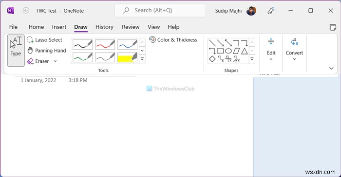 วิธีใช้ OneNote สำหรับนักเรียน 