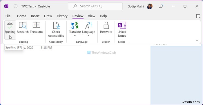 วิธีใช้ OneNote สำหรับนักเรียน 