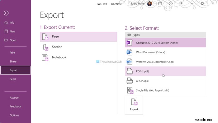 วิธีใช้ OneNote สำหรับนักเรียน 