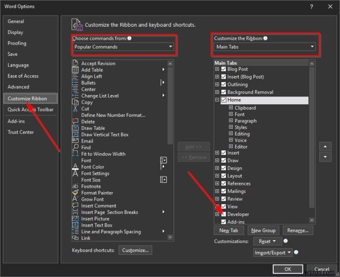 วิธีเพิ่มแท็บ Developer ในโปรแกรม Word และ Excel Office 