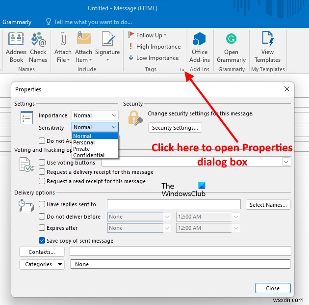 วิธีตั้งค่าลำดับความสำคัญสำหรับอีเมลใน Outlook เป็นสูง