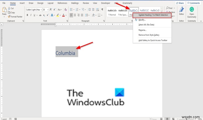 วิธีปรับแต่งและสร้างสไตล์ใหม่ใน Word 